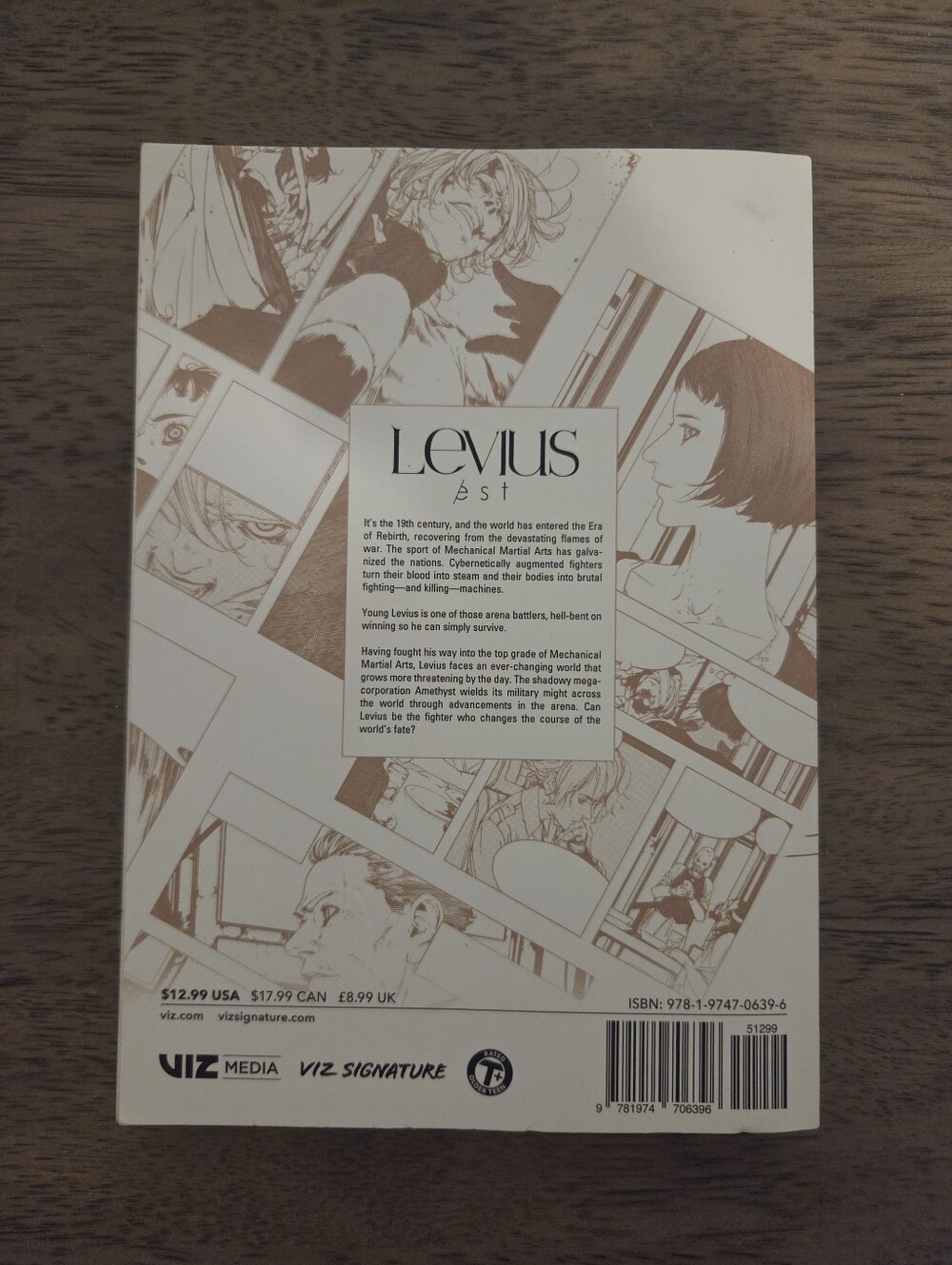 Levius Est Vol. 1 Graphic Art Print - White with Black and Rust Accents - Picture 2 of 3